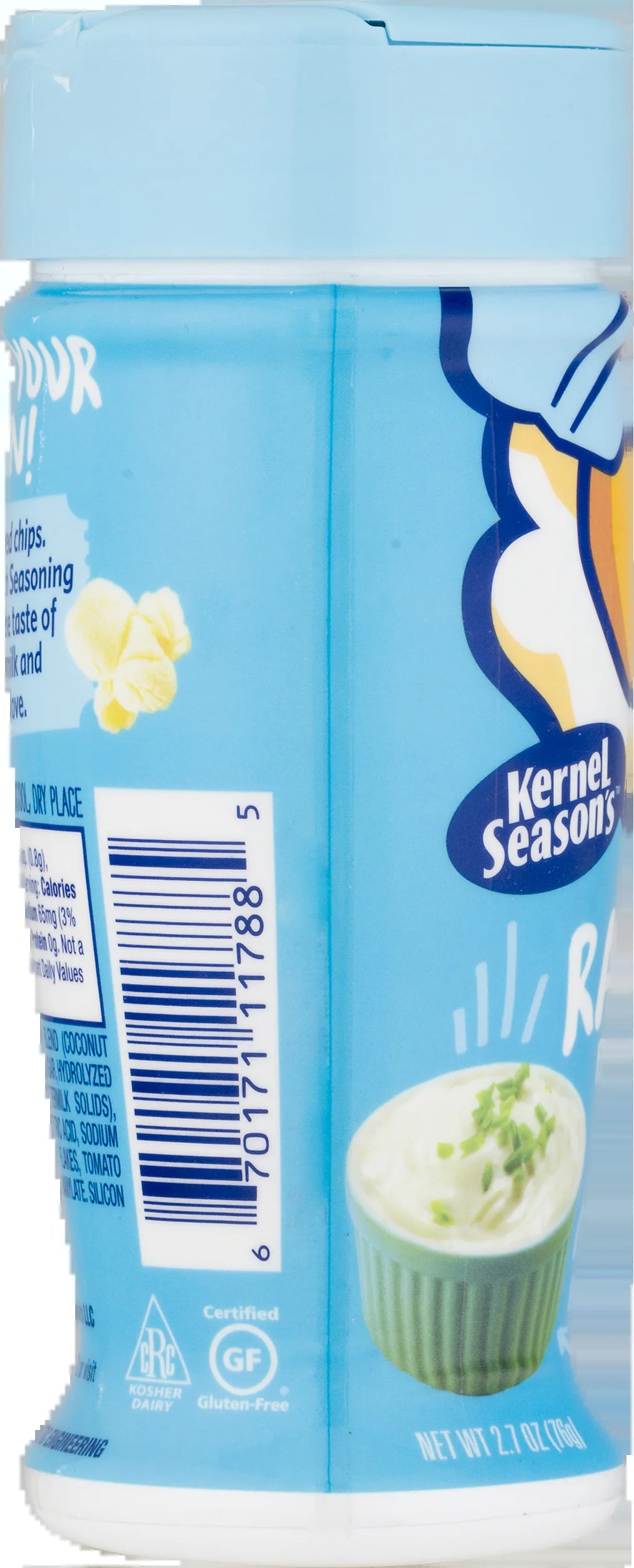 Ranch Popcorn Seasoning, 2.7 Oz.