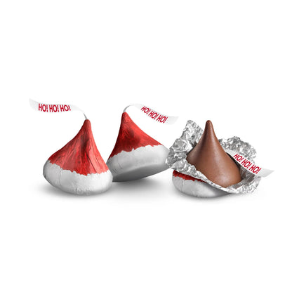 Kisses Milk Chocolate Sombrero de Santa Chocolate navideño