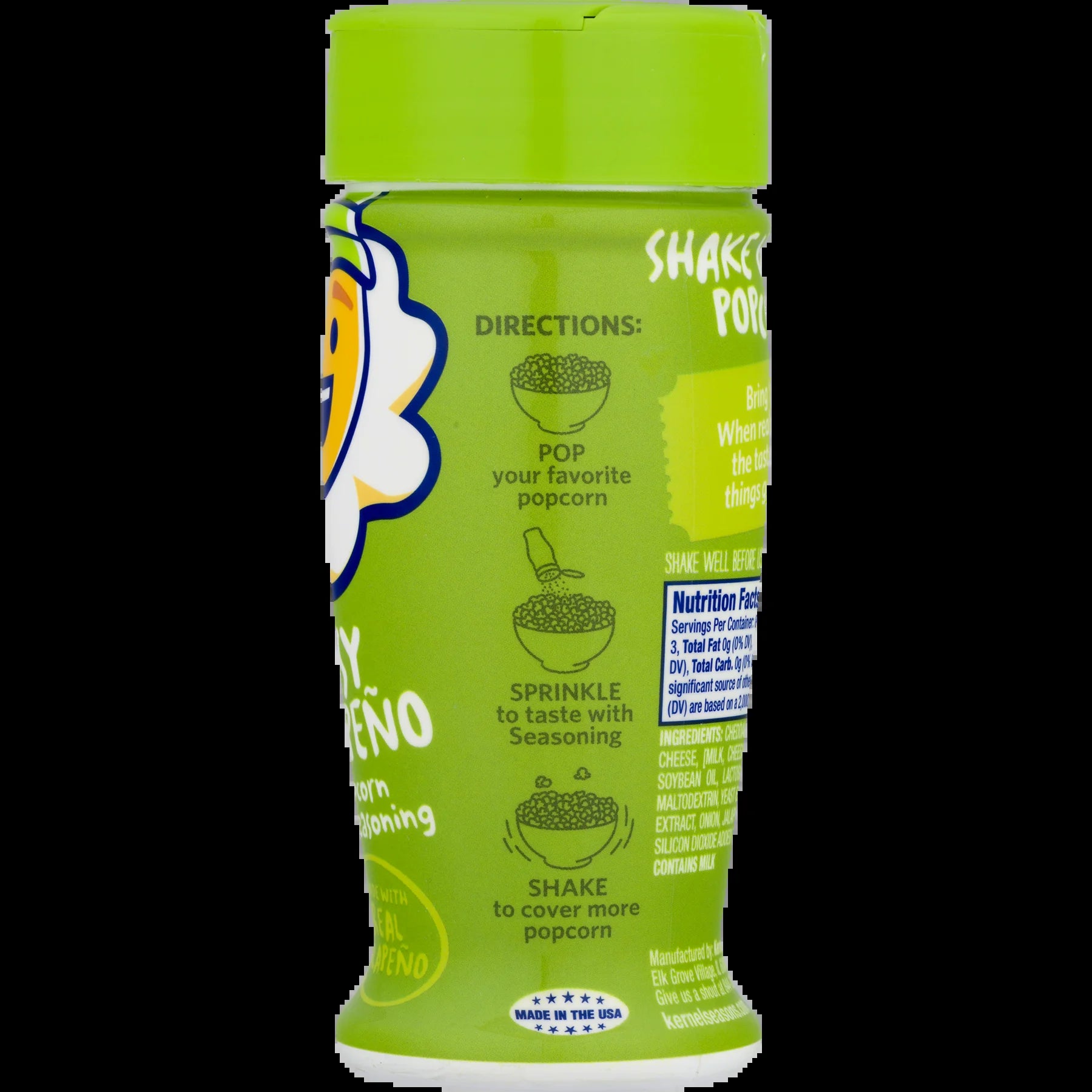 Cheesy Jalapeno Popcorn Seasoning, 2.4 Oz