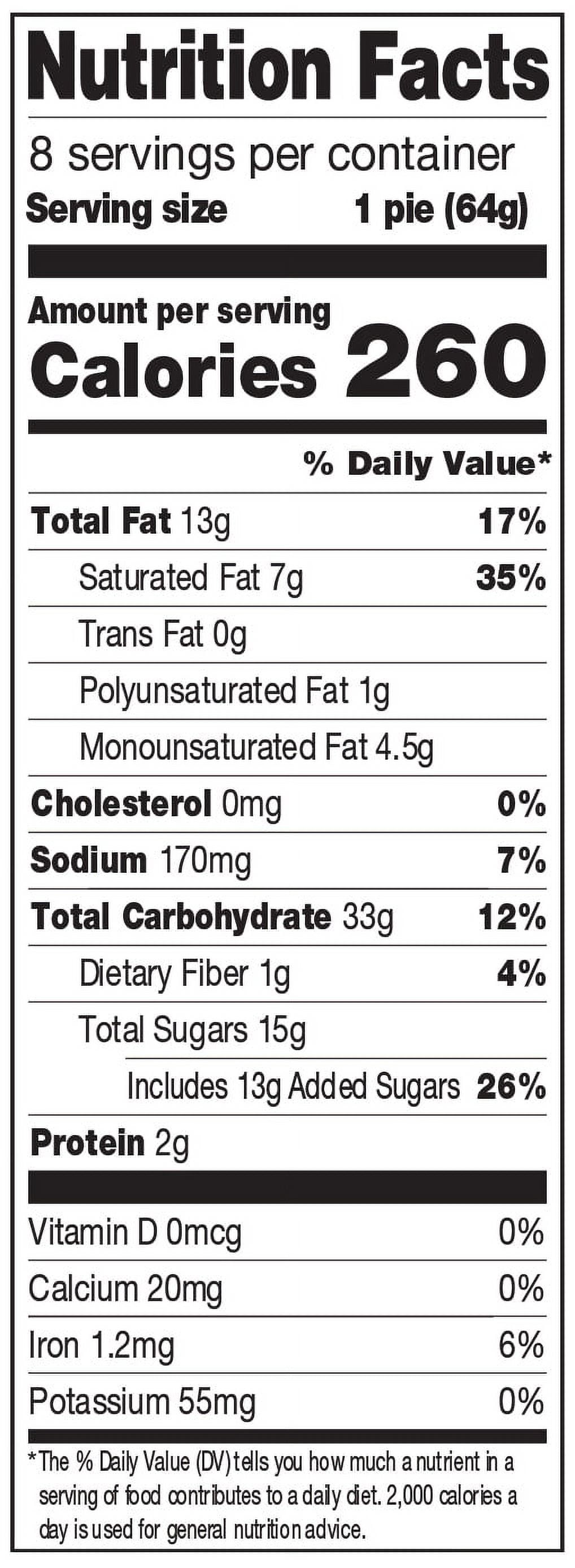 Mini Apple Fruit Pies, 18.04 Oz (8 Piezas)
